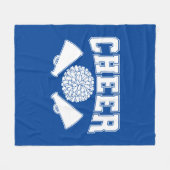 Cheerleader Fleece Blanket (Vorderseite (Horizontal))