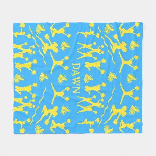 Cheerleader Fleecedecke (Vorderseite (Horizontal))