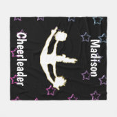 Cheerleader Fleecedecke (Vorderseite (Horizontal))
