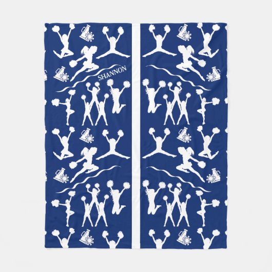 Cheerleader Fleecedecke (Vorderseite)