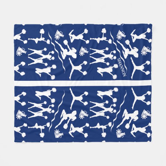 Cheerleader Fleecedecke (Vorderseite (Horizontal))