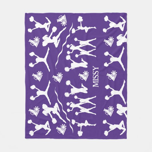 Cheerleader Fleecedecke (Vorderseite)