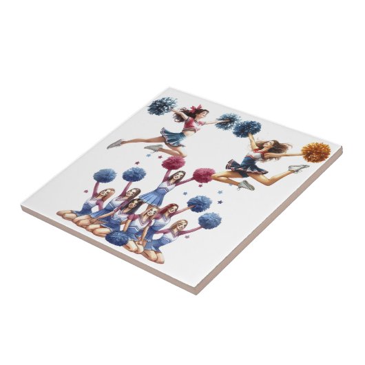 Cheerleader Fliese (Seite)