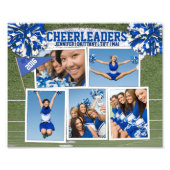 Cheerleader Foto Collage (Vorne)