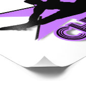 Cheerleader Fotodruck (Ecke)