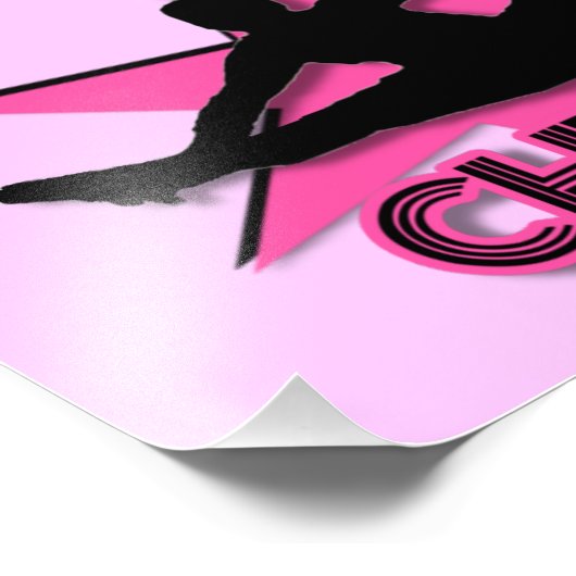 Cheerleader Fotodruck (Ecke)