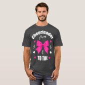 Cheerleader From Bow 2 Toe Cheerleader Girl T-Shirt (Vorne ganz)