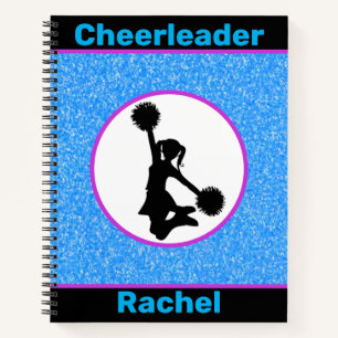 Cheerleader Funkeln Notizblock