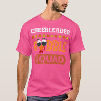 Cheerleader-Gack-Gruppe Truthahn Thanksgiving-Jube T-Shirt