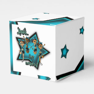 "Cheerleader-Geburtstags-Bevorzugungs-Kasten Geschenkschachtel