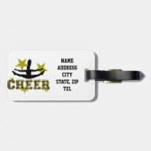 Cheerleader Gepäckanhänger (Rückseite horizontal)