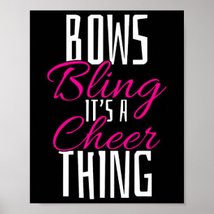 Cheerleader-Geschenk Cheerleading Poster