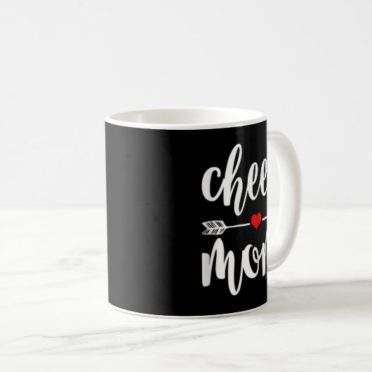 Cheerleader-Geschenk für Mama Großmutter Kaffeetasse (VorderseiteRechts)