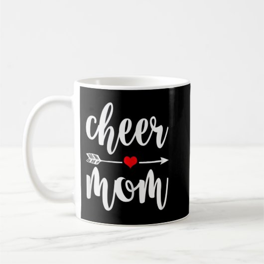 Cheerleader-Geschenk für Mama Großmutter Kaffeetasse (Links)