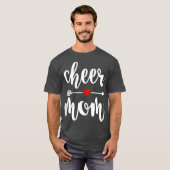 Cheerleader-Geschenk für Mama Großmutter T-Shirt (Vorne ganz)