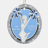 Cheerleader Geschenkideen billig, fröhliche Orname Keramik Ornament (Links)