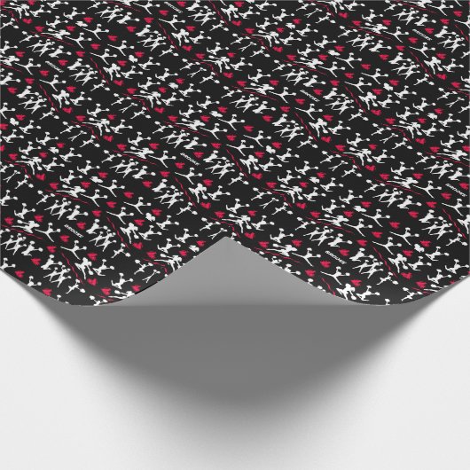 Cheerleader Geschenkpapier (Ecke)