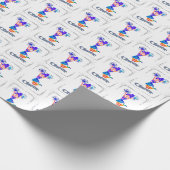 Cheerleader Gift Wrap Geschenkpapier (Ecke)