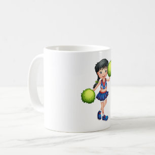 Cheerleader Girl Kaffeetasse