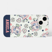Cheerleader Girls Soccer Personalisiert iPhone Hülle (Rückseite (Horizontal))