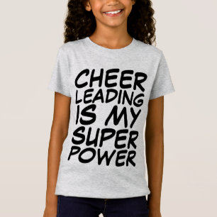 CHEERLEADER GIRLS T - SHIRT