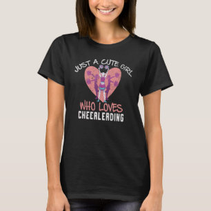 Cheerleader Girls Women Cheer Practice Cheerlead T-Shirt