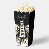 Cheerleader Glam- Gold, Schwarz und Weiß Geschenkschachtel (Geplatzt)