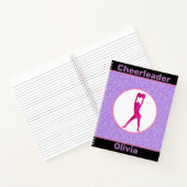 Cheerleader Glitzer Notizblock (Innenseite)