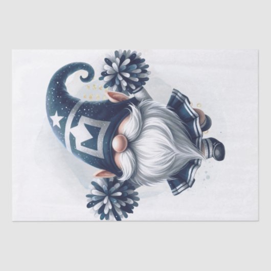Cheerleader Gnome Seidenpapier (Vorderseite)