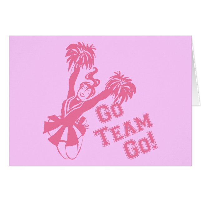 Cheerleader Go Team (Vorderseite (Horizontal))