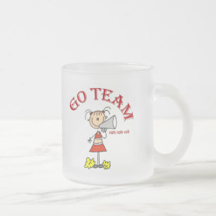 Cheerleader Go Team T-Shirts und Geschenke Mattglastasse
