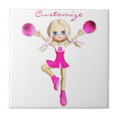 Cheerleader Gonna Cheer Thunder_Cove Fliese (Vorderseite)