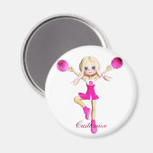 Cheerleader Gonna Cheer Thunder_Cove Magnet (Vorderseite/Rückseite)