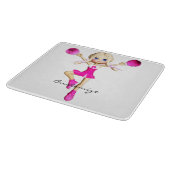 Cheerleader Gonna Cheer Thunder_Cove Schneidebrett (Ecke)