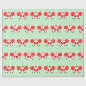 Cheerleader Holiday Geschenk Geschenkpapier (Flach)