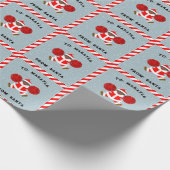 Cheerleader Holiday Geschenke Geschenkpapier (Ecke)