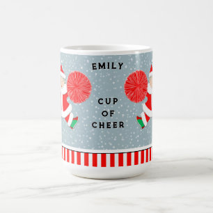 Cheerleader Holiday Geschenke Kaffeetasse