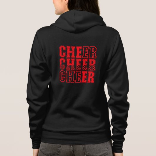 Cheerleader Hoodie Jacket (Rückseite)