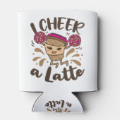 Cheerleader I Chee a Latte Dosenkühler (Rückseite)