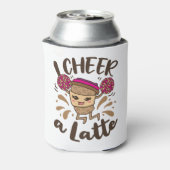 Cheerleader I Chee a Latte Dosenkühler (Kanne Rückseite)
