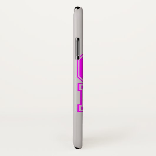 Cheerleader in rosa iphone x Fall Case-Mate iPhone Hülle (Hinten/Rechts)