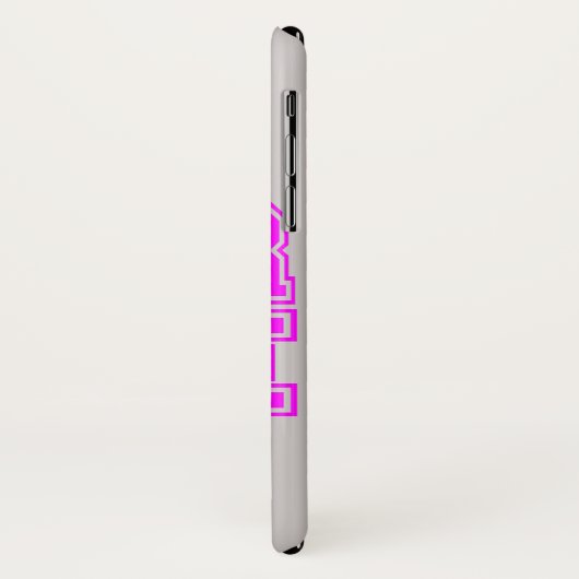 Cheerleader in rosa iphone x Fall Case-Mate iPhone Hülle (Hinten/Links)