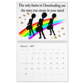 CHEERLEADER INSPIRATIONALE QUOTEN KALENDER (Feb 2027)