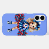 Cheerleader iPhone Case (Rückseite (Horizontal))