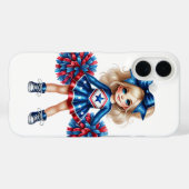 Cheerleader iPhone Case (Rückseite (Horizontal))