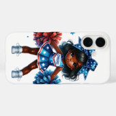 Cheerleader iPhone Case (Rückseite (Horizontal))