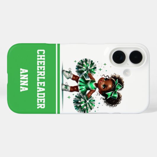 Cheerleader iPhone Case (Rückseite (Horizontal))