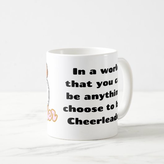 Cheerleader Kaffeetasse (VorderseiteRechts)