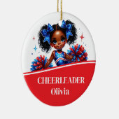 Cheerleader Keramik Ornament (Rechts)