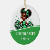 Cheerleader Keramik Ornament (Rechts)